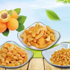 Freeze-Dried Apricot Series – Slices, Diced & Granules for Food Ingredients