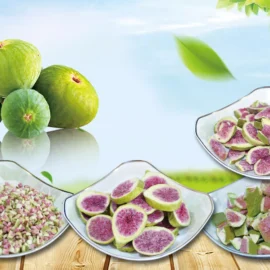 Freeze-Dried Fig Series – Whole, Slices & Granules for Food Ingredients